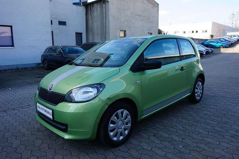 Gebraucht Skoda Citigo Active 60 PS (44 kW) 2012 Grün Kleinwagen