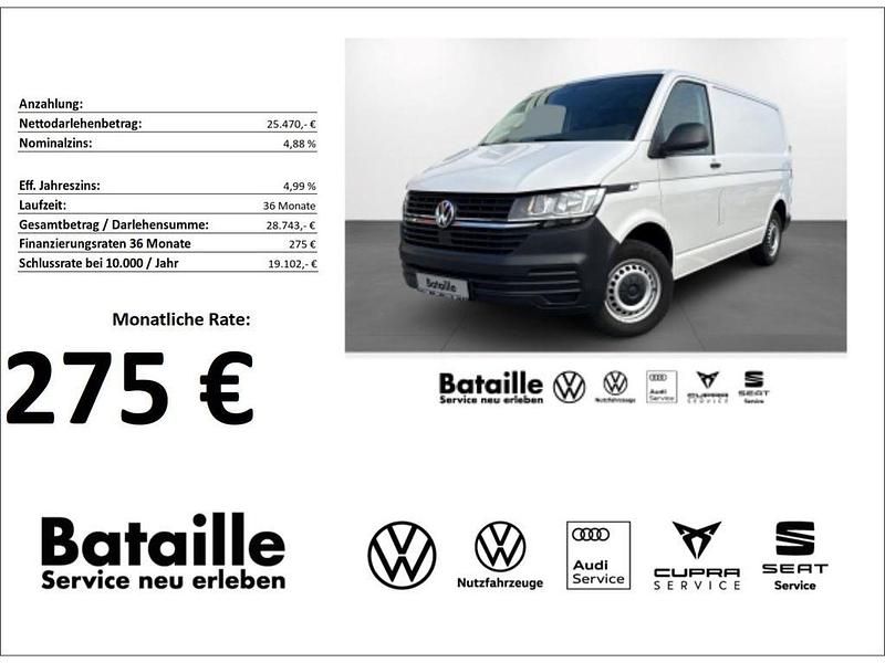 Weiß Gebraucht 2022 VW T6.1 Van | 25.470 € (Superpreis) - Bild 1/4
