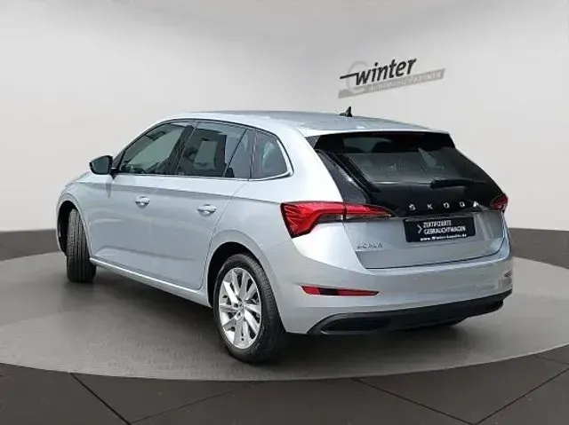 Gebraucht Skoda Scala Style 110 PS (80 kW) 2024 Silber metallic Kleinwagen