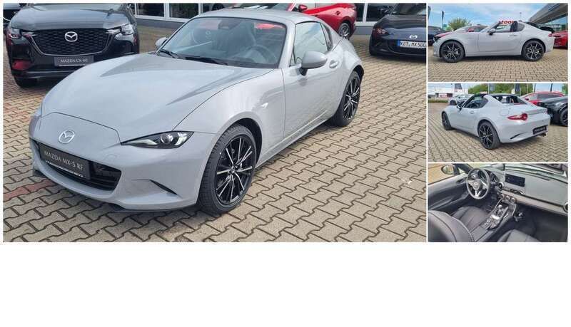 Aero gray m Neu 2024 Mazda MX5 Exclusive-Line Cabrio | 36.890 € - Bild 1/4
