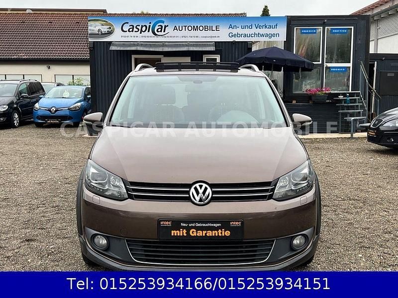 Gebraucht VW Touran Cross 177 PS (130 kW) 2013 Braun Van / Kleinbus