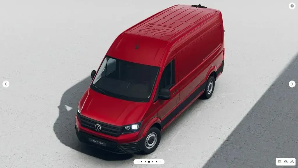 Neu VW Crafter 140 PS (102 kW) 2026 Kirschrot Van