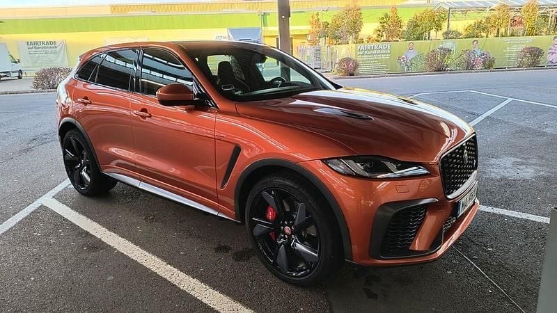 Gebraucht Jaguar F-Pace SVR 551 PS (405 kW) 2021 Orange SUV