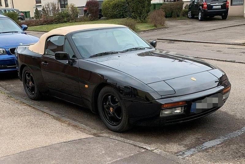 Schwarz Gebraucht 1990 Porsche 944 S2 Cabrio | 22.699 € - Bild 1/3