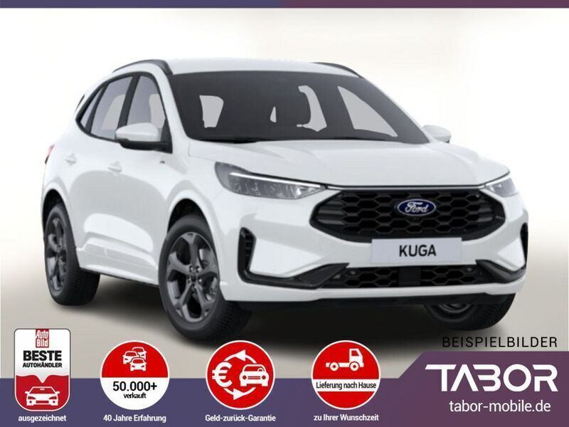 Frozen white Neu 2025 Ford Kuga ST-Line SUV | 34.887 € - Bild 1/4
