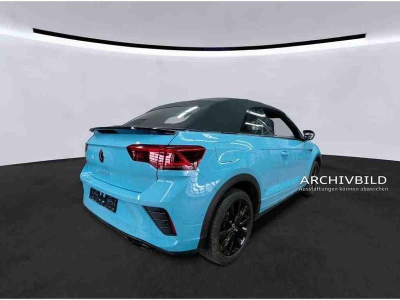 Gebraucht VW T-Roc Cabriolet R-line 150 PS (110 kW) 2023 Blau Cabrio
