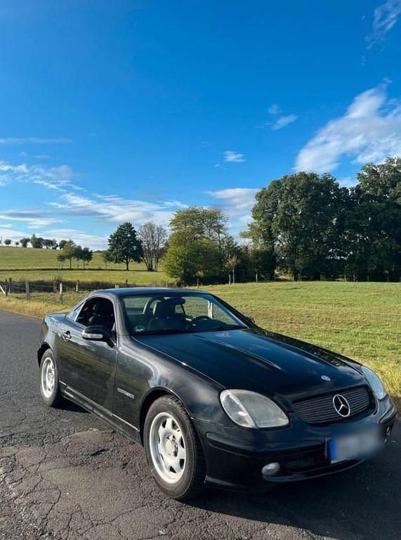 Schwarz Gebraucht 1998 Mercedes SLK230 Cabrio | 2.600 € (Guter Preis) - Bild 1/4