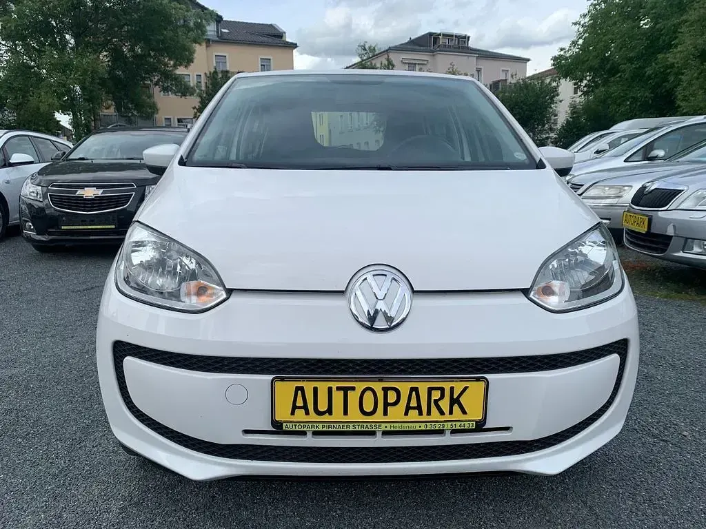 Gebraucht VW up! 60 PS (44 kW) 2016 Weiß Kleinwagen