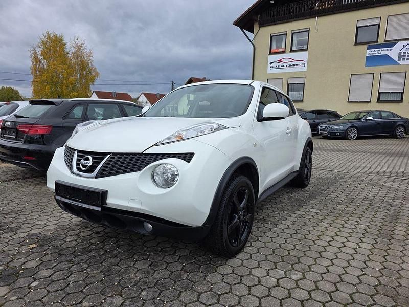 Weiß Gebraucht 2011 Nissan Juke Tekna SUV | 9.990 € (Etwas zu teuer) - Bild 1/4