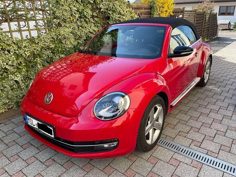 Rot Gebraucht 2016 VW Beetle Cabrio | 20.900 € (Fairer Preis) - Bild 1/4