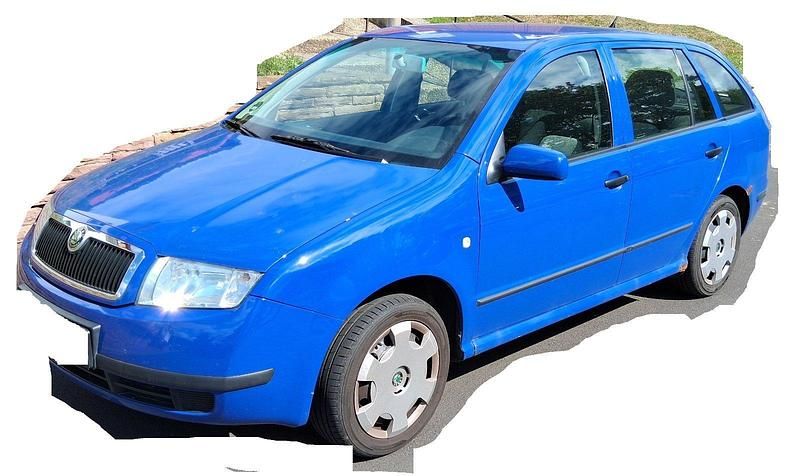 Blau Gebraucht 2004 Skoda Fabia Kombi | 600 € (Superpreis) - Bild 1/4