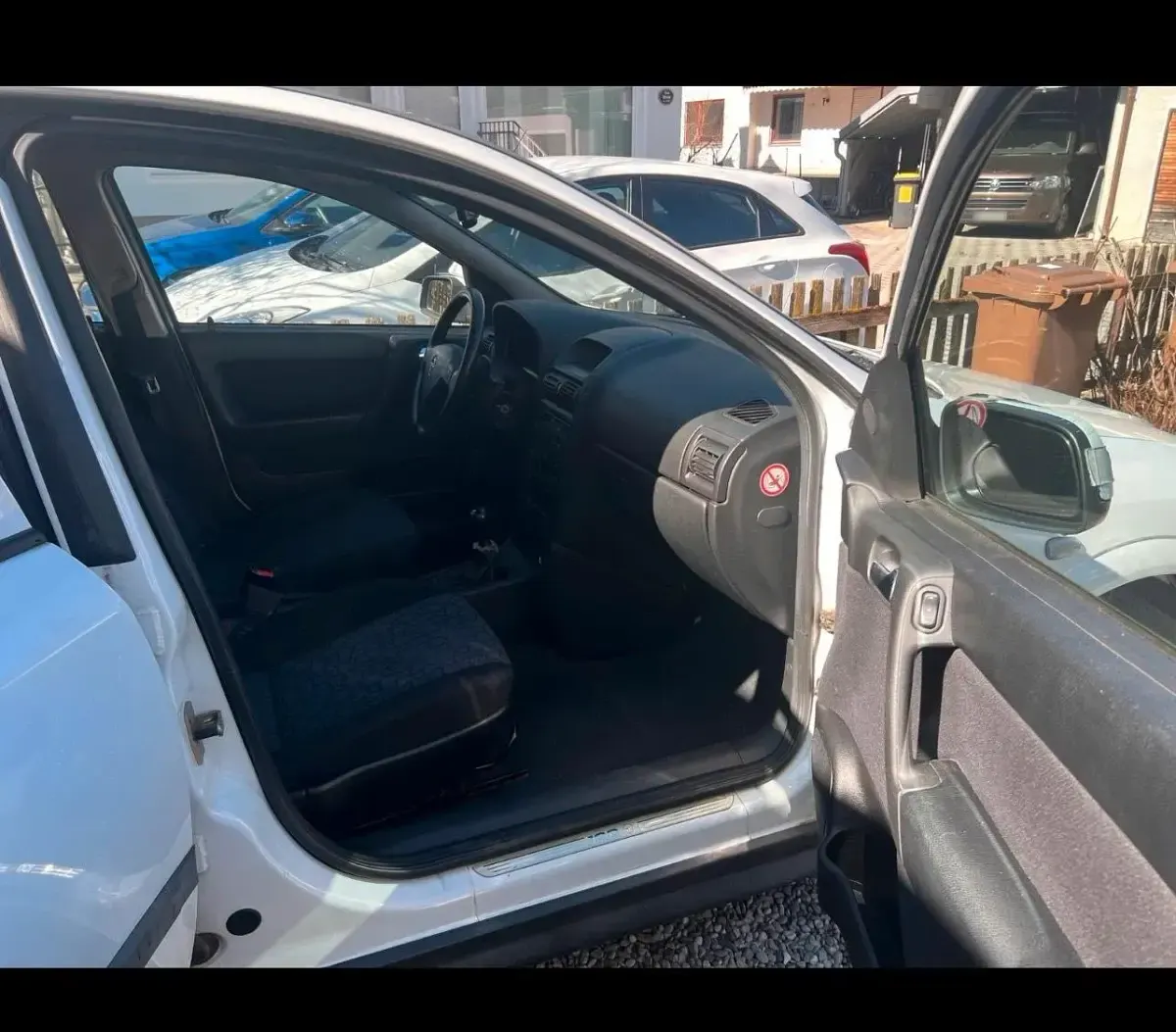 Gebraucht Opel Astra 101 PS (74 kW) 1999 Weiß Limousine