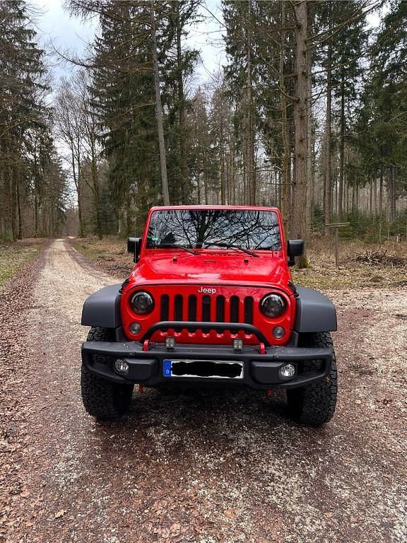 Gebraucht Jeep Wrangler Rubicon 284 PS (208 kW) 2018 Rot SUV