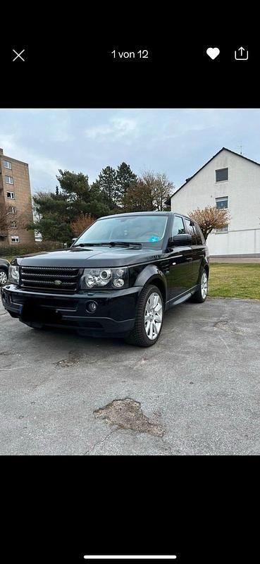 Schwarz Gebraucht 2009 Land Rover Range Rover Sport SUV | 7.500 € - Bild 1/4