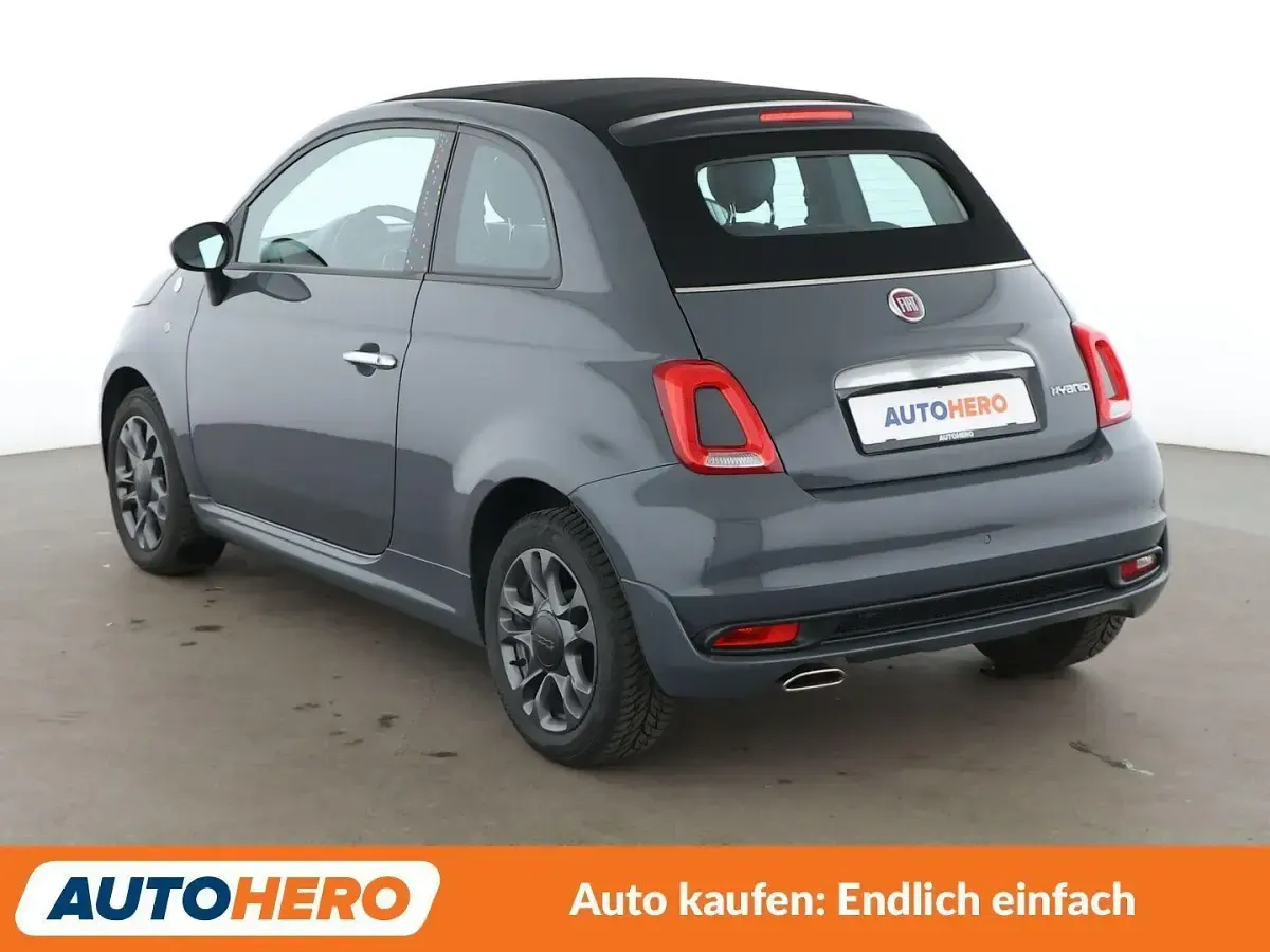 Gebraucht Fiat 500C 69 PS (50 kW) 2021 Grau Cabrio