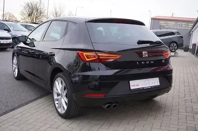 Brugt Seat Leon FR 150 HK (110 kW) 2018 Sort Sedan