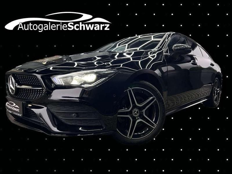 Schwarz Gebraucht 2022 Mercedes CLA250e Shooting Brake AMG Kombi | 25.870 € (Fairer Preis) - Bild 1/3