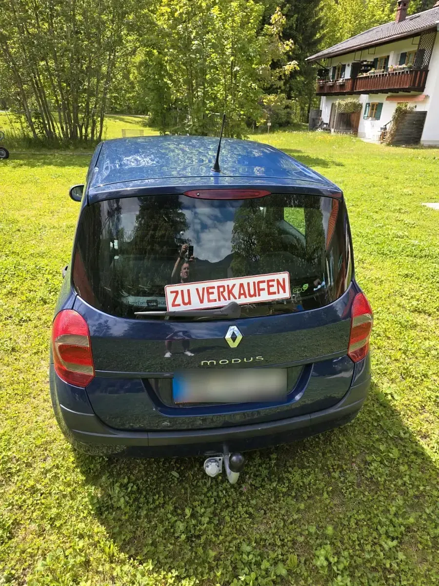 Gebraucht Renault Modus 75 PS (55 kW) 2008 Blau Van / Kleinbus