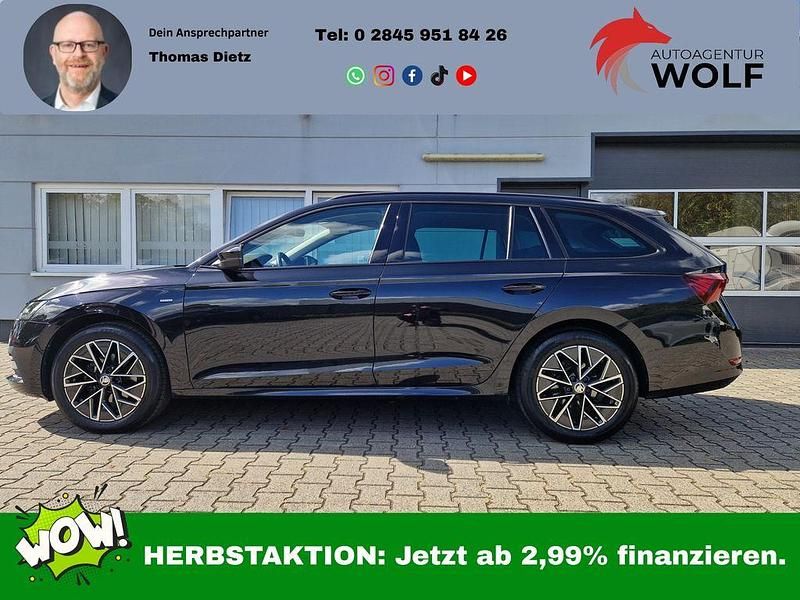 Schwarz Gebraucht 2022 Skoda Octavia Clever Kombi | 22.154 € (Fairer Preis) - Bild 1/4