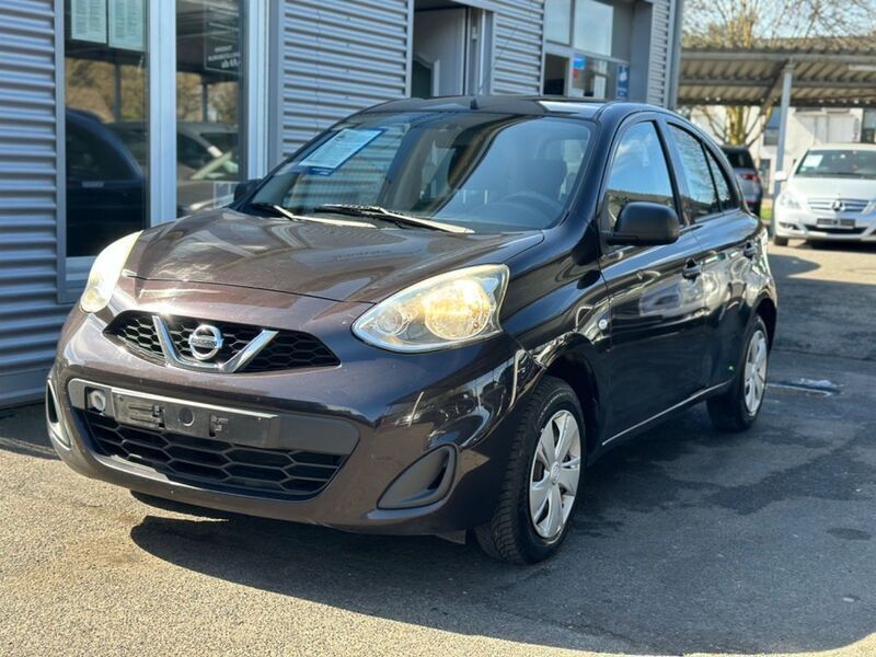 Violet Gebraucht 2015 Nissan Micra Acenta Kleinwagen | 5.890 € (Fairer Preis) - Bild 1/4