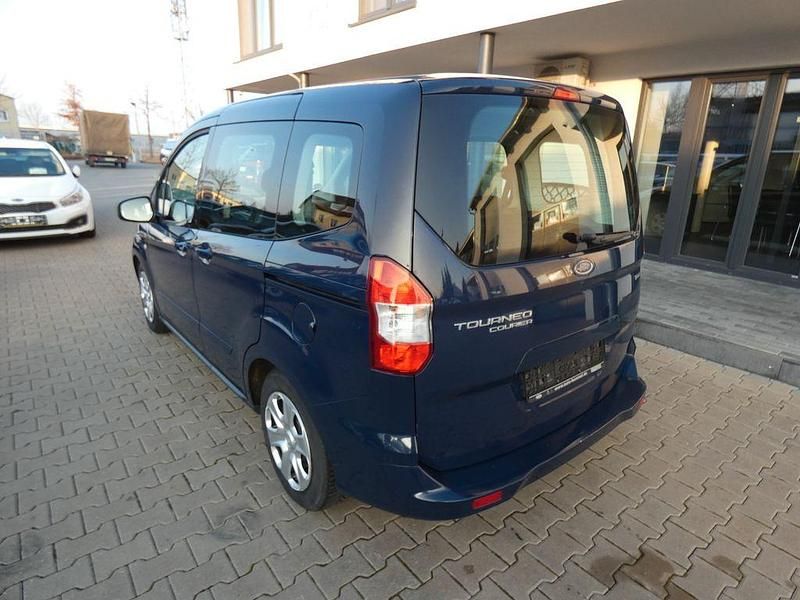 Gebraucht Ford Tourneo Courier Trend 101 PS (74 kW) 2015 Blau Van / Kleinbus