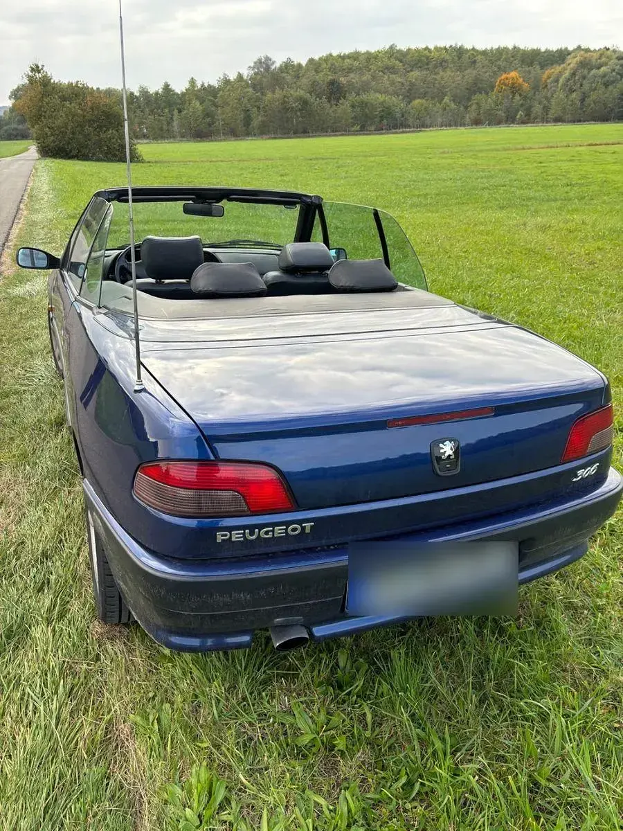 Gebraucht Peugeot 306 Cabriolet 132 PS (97 kW) 1998 Blau Cabrio