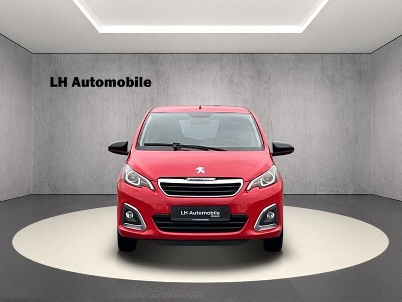 Rot Gebraucht 2015 Peugeot 108 Allure Kleinwagen | 6.590 € (Teuer) - Bild 1/4