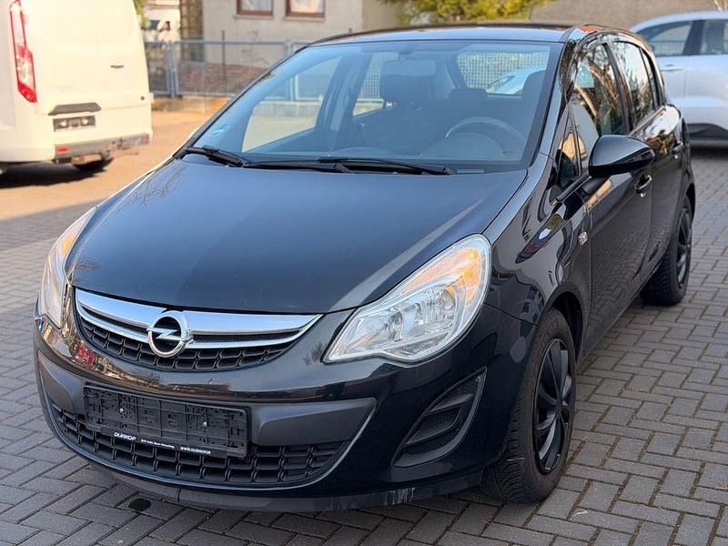 Gebraucht Opel Corsa Edition 69 PS (50 kW) 2012 Schwarz Kleinwagen