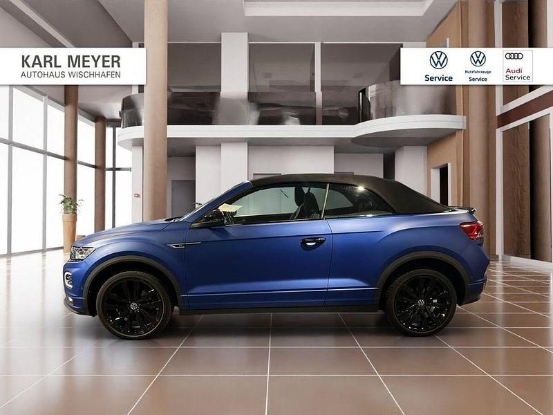 Gebraucht VW T-Roc Cabriolet Edition 150 PS (110 kW) 2021 Blau Cabrio