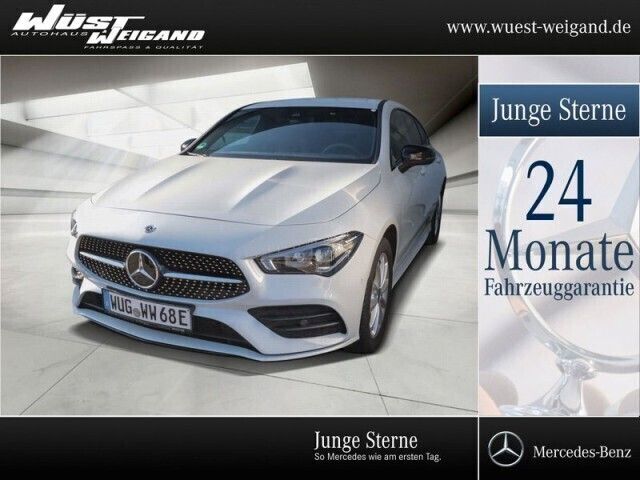 Weiß Gebraucht 2022 Mercedes CLA250e Shooting Brake Kombi | 36.444 € (Teuer) - Bild 1/4