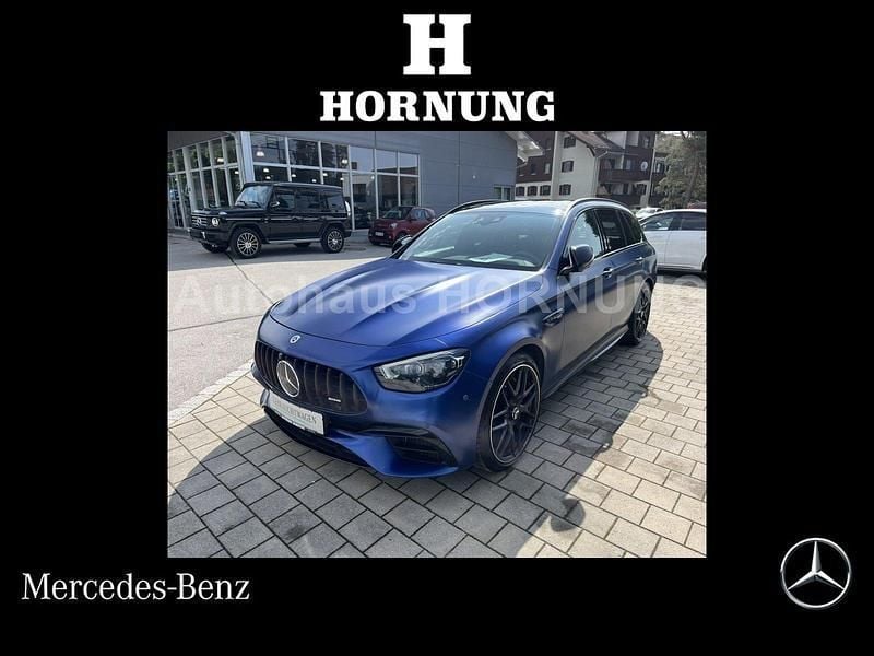 Designo brillantblau magno Gebraucht 2021 Mercedes E63S AMG AMG Kombi | 67.900 € (Fairer Preis) - Bild 1/4