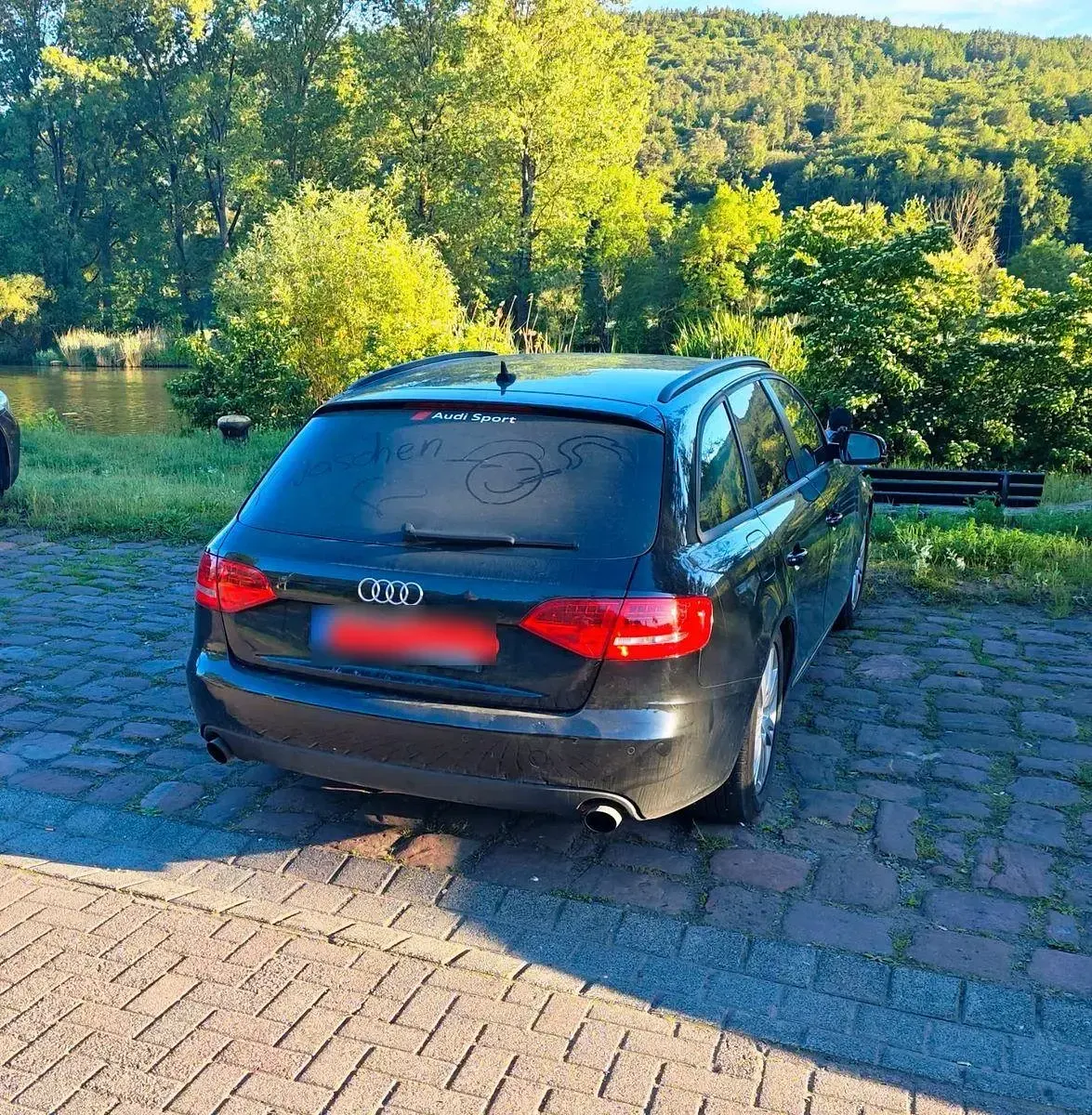Gebraucht Audi A4 S-Line 211 PS (155 kW) 2009 Schwarz Kombi