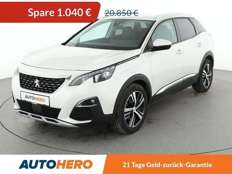 Weiß Gebraucht 2019 Peugeot 3008 Allure SUV | 19.810 € (Fairer Preis) - Bild 1/3