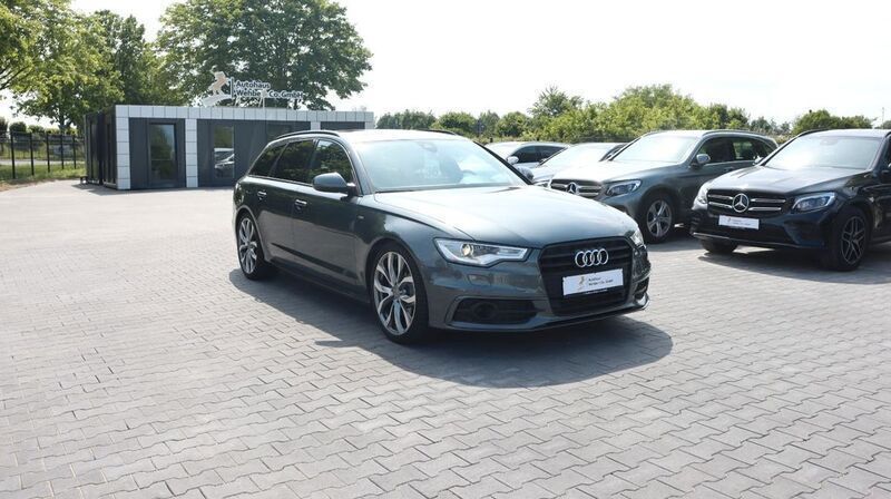 Grau Gebraucht 2014 Audi A6 S-Line Limousine | 25.900 € - Bild 1/4