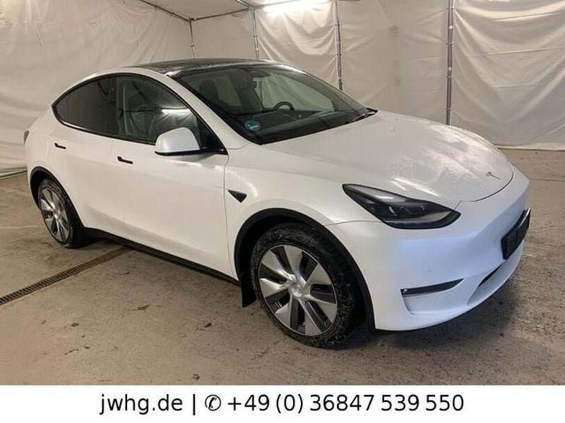 Gebraucht Tesla Model Y Long Range AWD 378 kW (514 PS) 2022 Weiß SUV