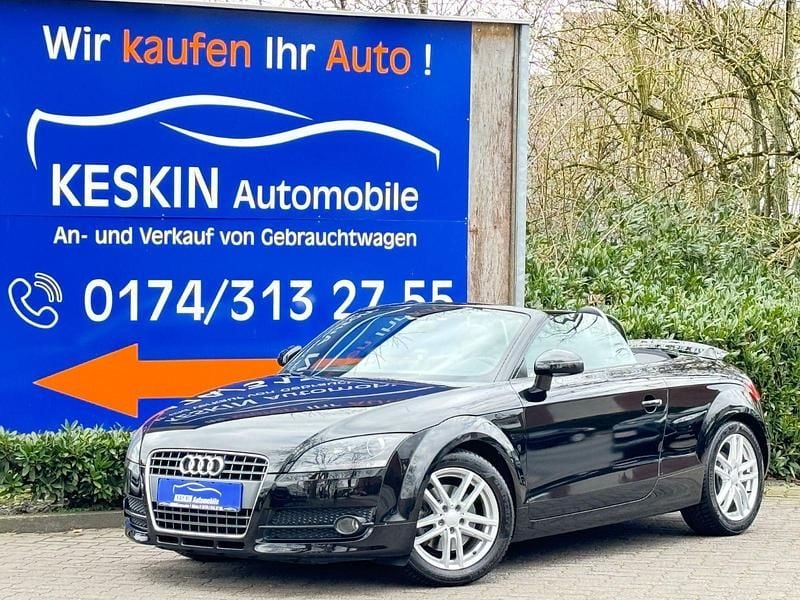 Schwarz Gebraucht 2009 Audi TT Roadster Sport Cabrio | 7.990 € (Guter Preis) - Bild 1/3