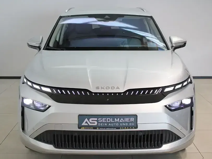 Gebraucht Skoda Enyaq iV 150 kW (204 PS) 2025 Silber SUV