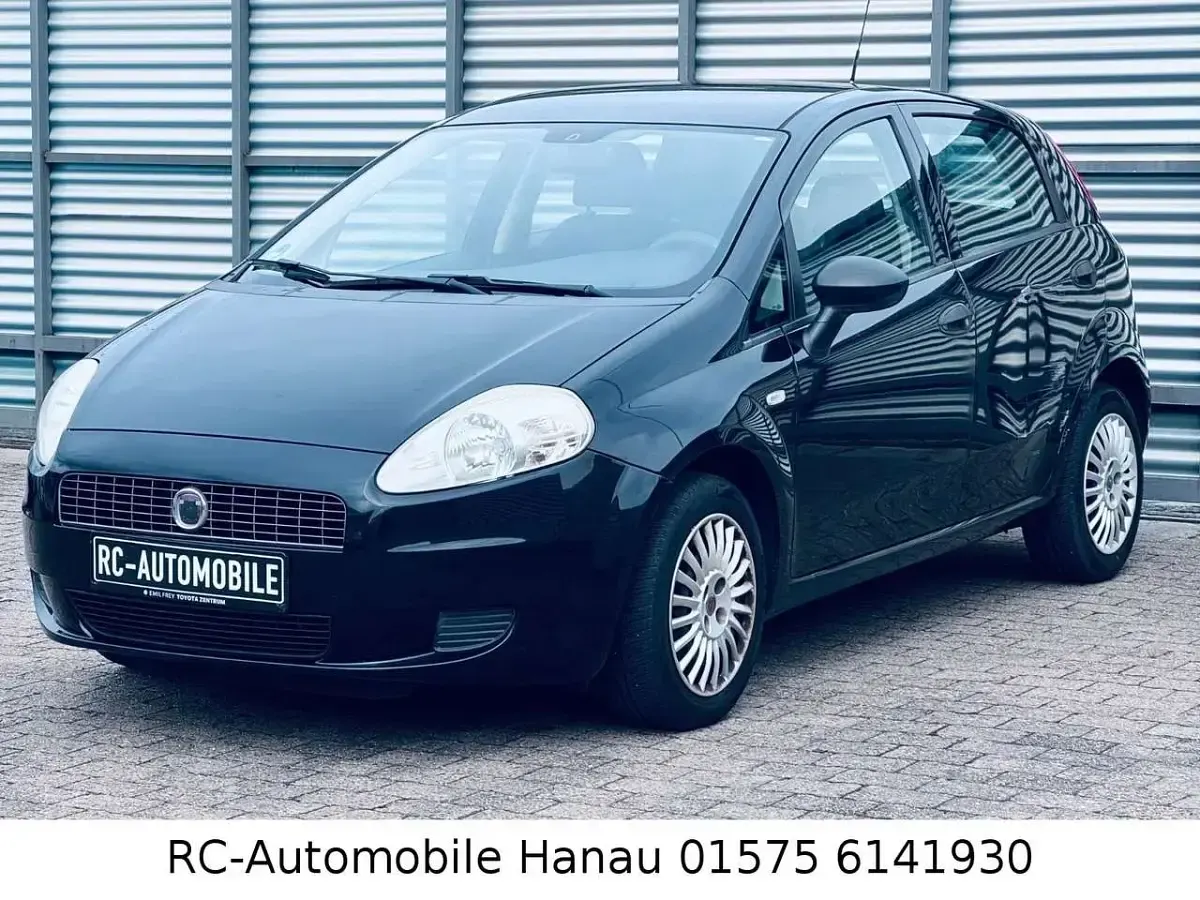 Gebraucht Fiat Punto 77 PS (56 kW) 2008 Schwarz Kleinwagen