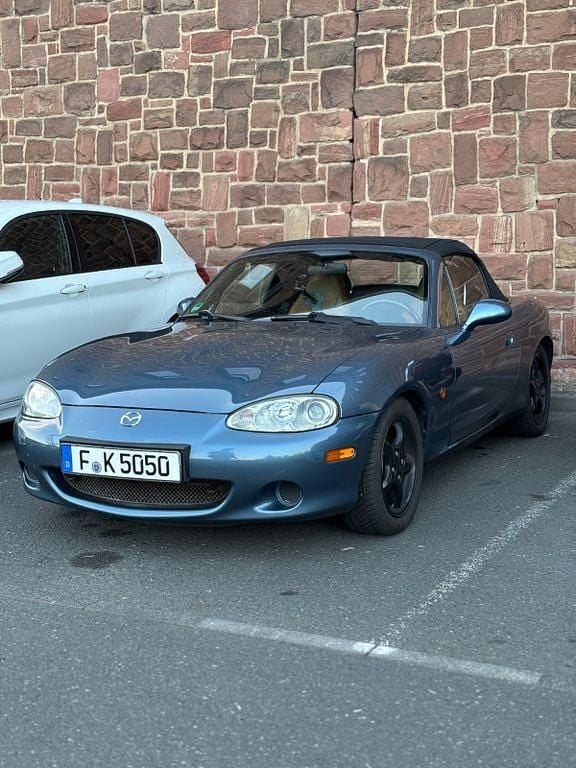 Gebraucht Mazda MX5 Impuls 110 PS (80 kW) 2004 Blau Cabrio
