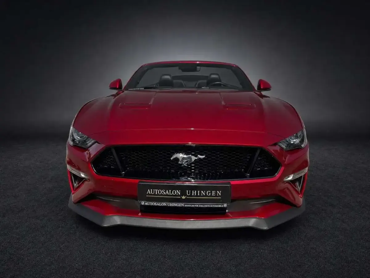 Gebraucht Ford Mustang GT Premium 450 PS (330 kW) 2018 Rot Cabrio