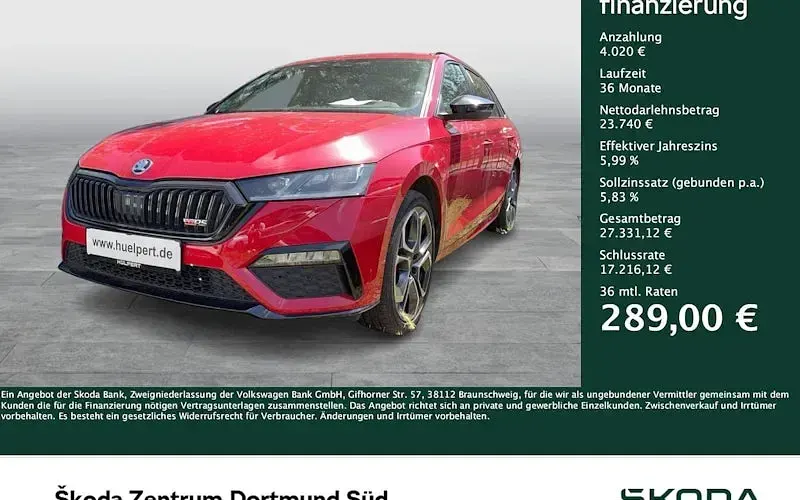 Gebraucht Skoda Octavia RS 245 PS (180 kW) 2023 Kombi