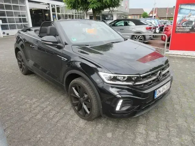 Gebraucht VW T-Roc Cabriolet Style 150 PS (110 kW) 2025 Schwarz Cabrio