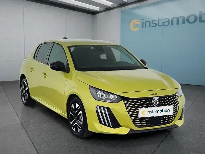 Gebraucht Peugeot 208 Allure 101 PS (74 kW) 2024 Gelb Kleinwagen