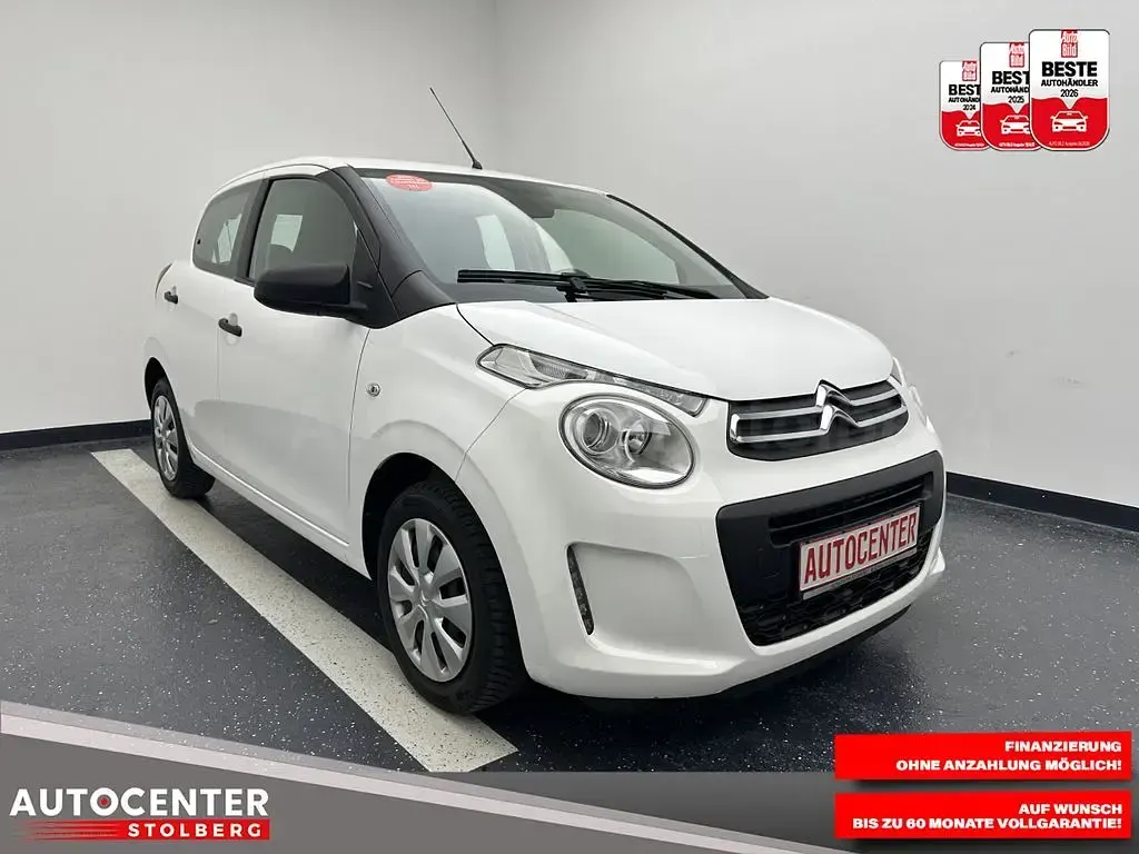 Gebraucht Citroën C1 Live 72 PS (52 kW) 2021 Lackierung weiss oural/dec Kleinwagen