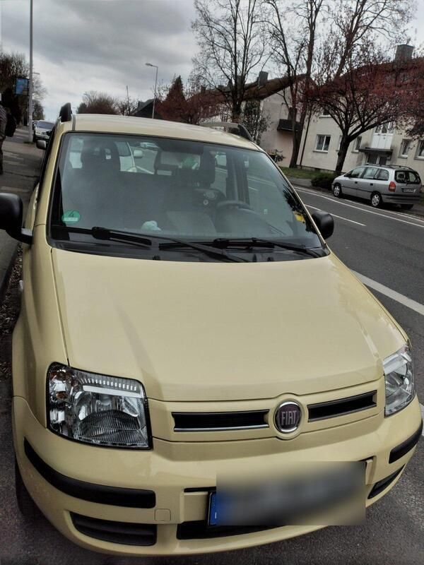 Gelb Gebraucht 2011 Fiat Panda Kleinwagen | 2.550 € - Bild 1/4