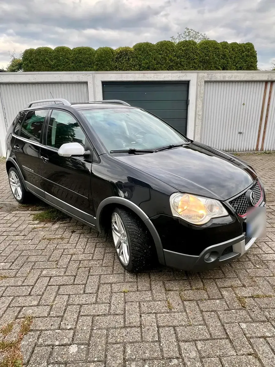 Gebraucht VW Polo Cross 80 PS (58 kW) 2008 Schwarz Kleinwagen