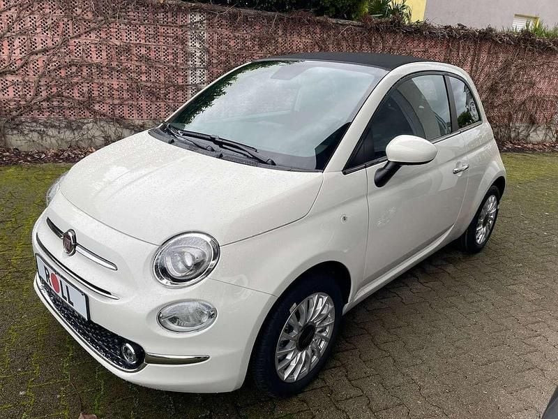 Gelato weiß Neu 2025 Fiat 500C Dolcevita Cabrio | 19.990 € (Fairer Preis) - Bild 1/4
