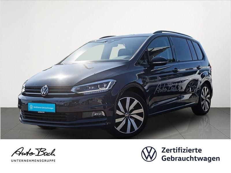 Delfingrau metallic Gebraucht 2025 VW Touran Highline Van / Kleinbus | 43.480 € - Bild 1/4