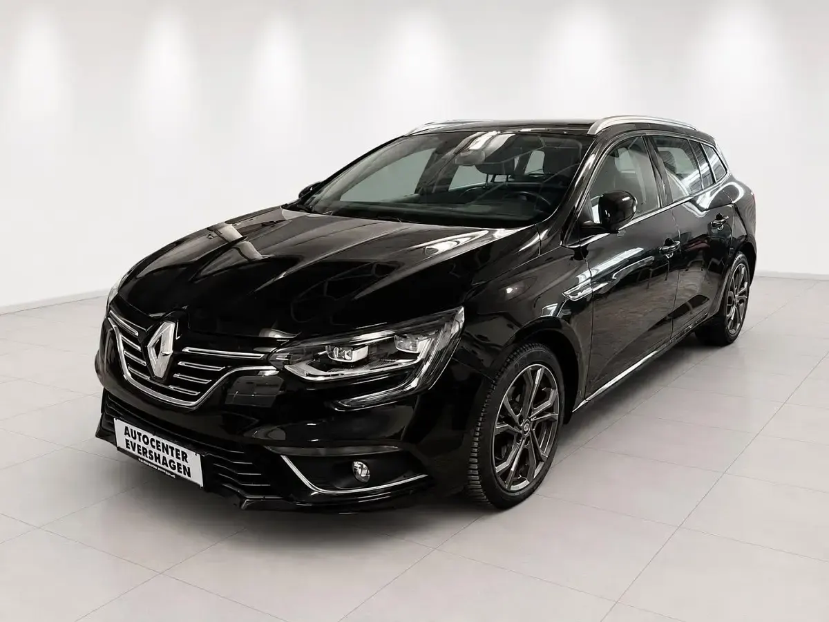 Gebraucht Renault Mégane GrandTour 163 PS (119 kW) 2018 Schwarz Kombi