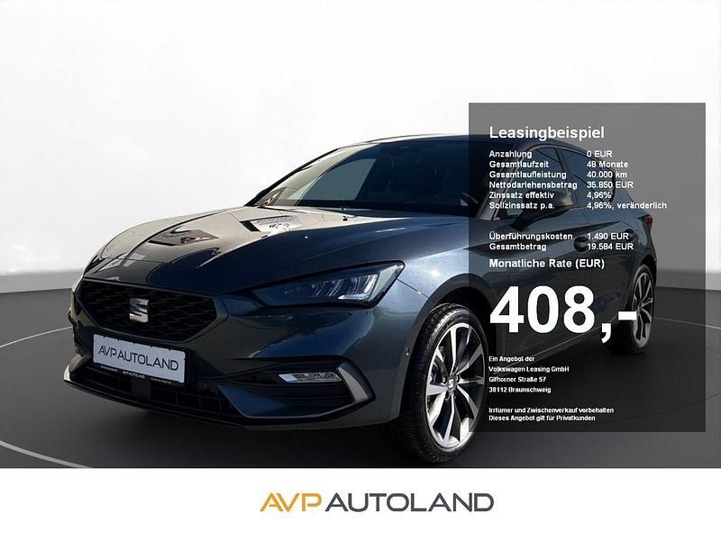 Grau Neu 2025 Seat Leon FR Limousine | 35.843 € (Teuer) - Bild 1/4